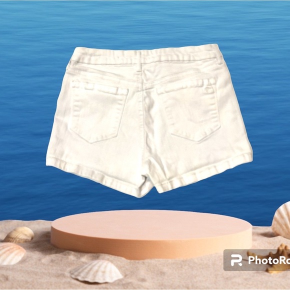 Jessica Simpson WHITE Uptown High-Rise Shorts SIZE 29 - Picture 5 of 5